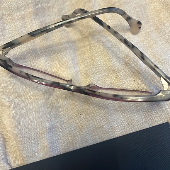 Face a Face frame. Purple with charcoalal/brown/tan temples.  Rx lenses. - Picture 6 of 8